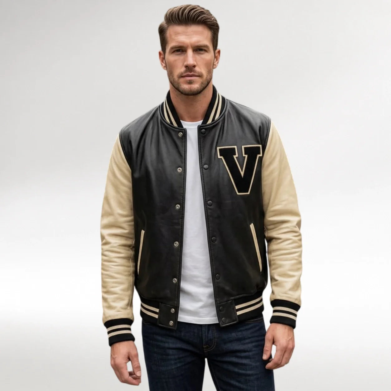 Men Varsity Leather Jackets, Men Varsity Jackets