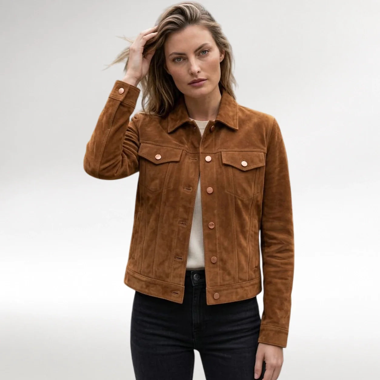 Women Suede Leather Jackets, Women Suede Jackets