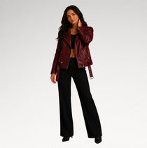 Duella Motorcycle Leather Jacket