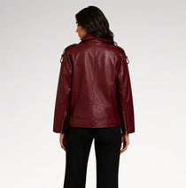 Duella Motorcycle Leather Jacket