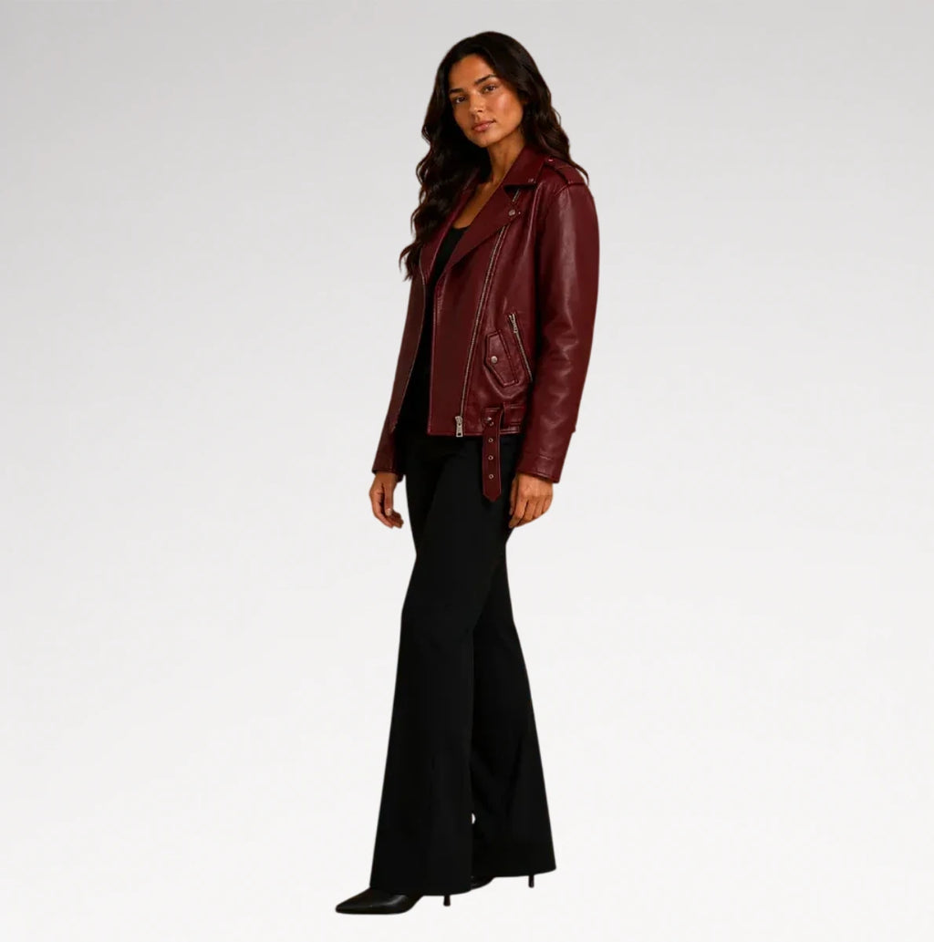 Duella Motorcycle Leather Jacket