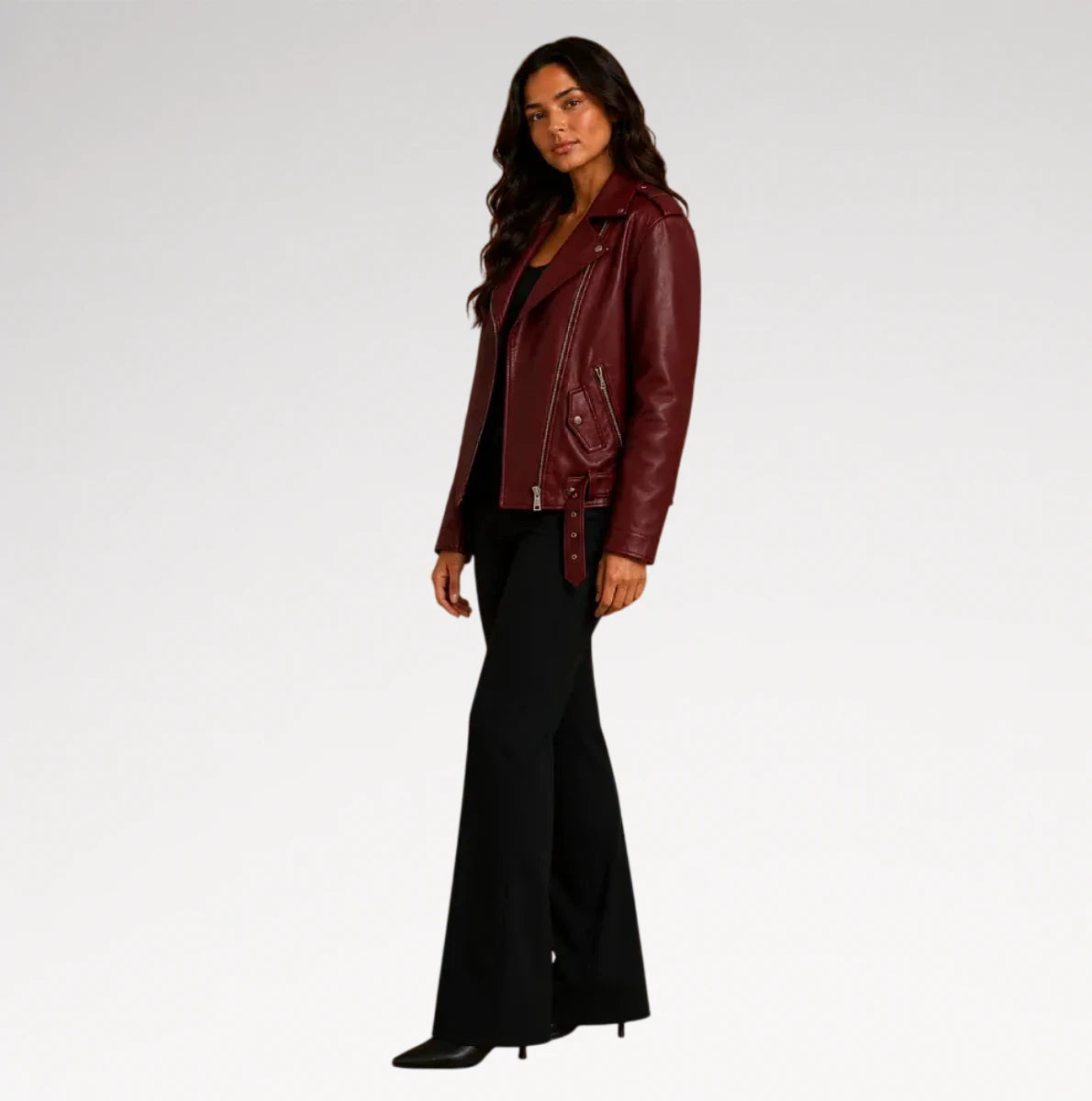 Duella Motorcycle Leather Jacket